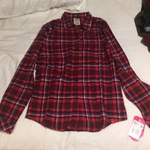 Plaid button up